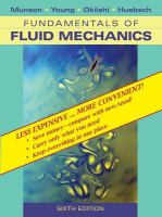 fund.of Fluid Mech.(looseleaf-New) cover