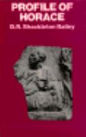 Profile of Horace cover