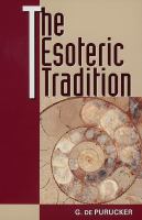 The Esoteric Tradition cover