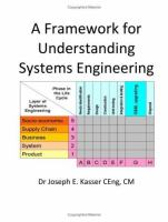 A Framework for Understanding Systems Engineering cover