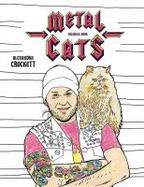 Metal Cats Coloring Book cover