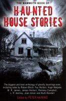 Mammoth Book of Haunted House Stories cover