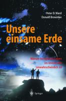 Unsere einsame Erde cover