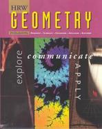 Geometry Explore, Communicate & Apply cover