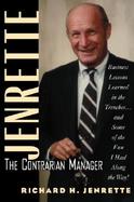 Jenrette The Contrarian Manager cover
