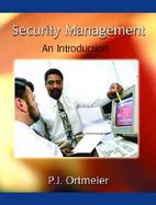 Security Management An Introduction cover
