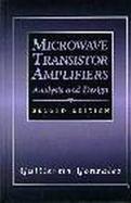 Microwave Transistor Amplifiers  Analysis and Design cover