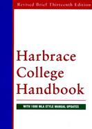 HARBRACE HANDBOOK BRIEF 13E REV ED W/MLA UPDATE cover