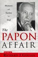 The Papon Affair Memory and Justice on Trial cover