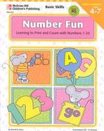 Number Fun Learning to Print and Count With Numbers 1-20  Early Learning Ages 4-7 cover