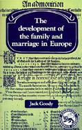Development of the Family and Marriage in Europe cover
