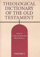 Theological Dictionary of the Old Testament (volume1) cover