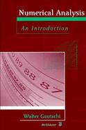 Numerical Analysis An Introduction cover