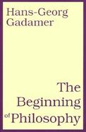 The Beginning of Philosophy cover
