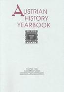 Austrian History Yearbook 2001 (volume32) cover