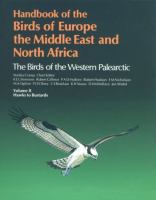 Handbook of the Birds of Europe, the Middle East and North Africa The Birds of the Western Paleartic (volume2) cover