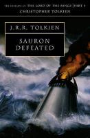 Sauron Defeated (History of Middle-Earth) cover