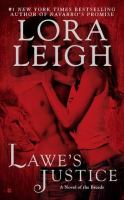 Lawe's Justice cover