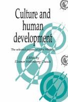 Culture and Human Development The Selected Papers of John Whiting cover