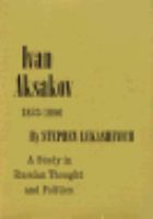 Ivan Aksakov 1823-1886 cover