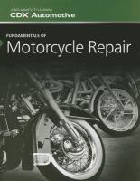 Fundamentals of Motorcycle Repair cover
