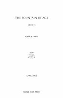 The Fountain of Age : Stories cover