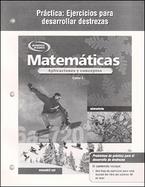 Mathematics: Applications and Concepts, Course 2, Spanish Practice Skills Workbook cover