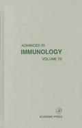 Advances in Immunology (volume75) cover