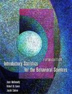 Introductory Statistics for the Behavioral Sciences cover