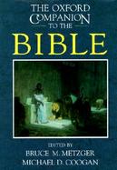 The Oxford Companion to the Bible cover