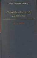 Classification and Cognition cover