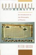 Appearance and Reality An Introduction to the Philosophy of Physics cover