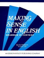 Making Sense in English Intermediate Grammar in Context cover