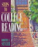 Steps to College Reading cover