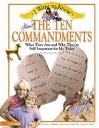 I Want to Know about the Ten Commandments cover