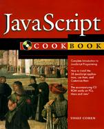 JavaScript Cookbook with CDROM cover