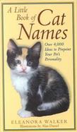 A Little Book of Cat Names cover