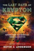 The Last Days of Krypton cover