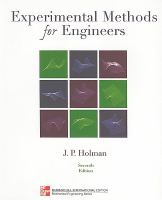 Experimental Methods for Engineers cover