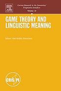 Game Theory and Linguistic Meaning cover