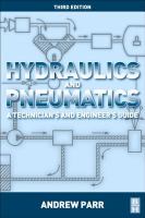 Ebk Hydraulics And Pneumatics: A Techni cover
