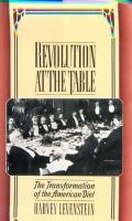 Revolution at the Table: The Transformation of the American Diet cover