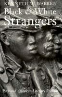 Black and White Strangers Race and American Literary Realism cover