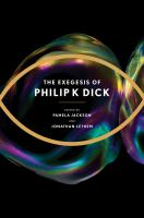 The Exegesis of Philip K. Dick cover