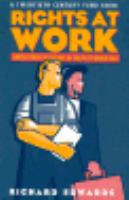 Rights at Work Employment Relations in the Post-Union Era cover