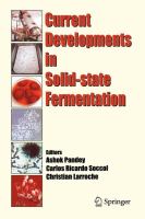 Current Developments in Solid-state Fermentation cover