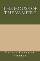 The House of the Vampire cover