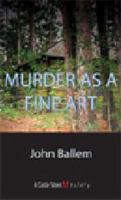 Murder As a Fine Art cover