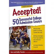 Accepted! 50 Successful College Admission Essays cover