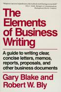 The Elements of Business Writing cover